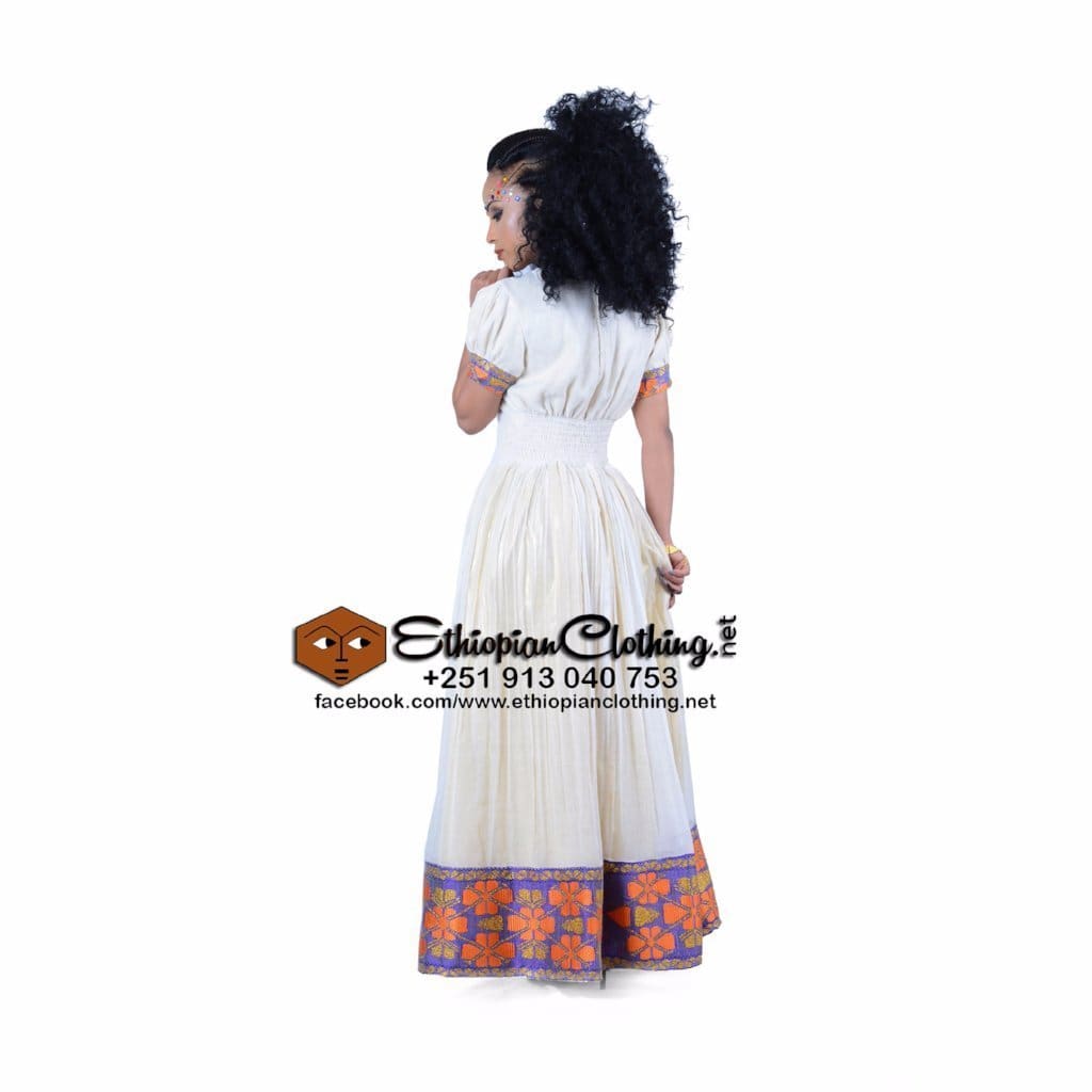 Agaro Habesha Dress - Ethiopian Traditional Dress
