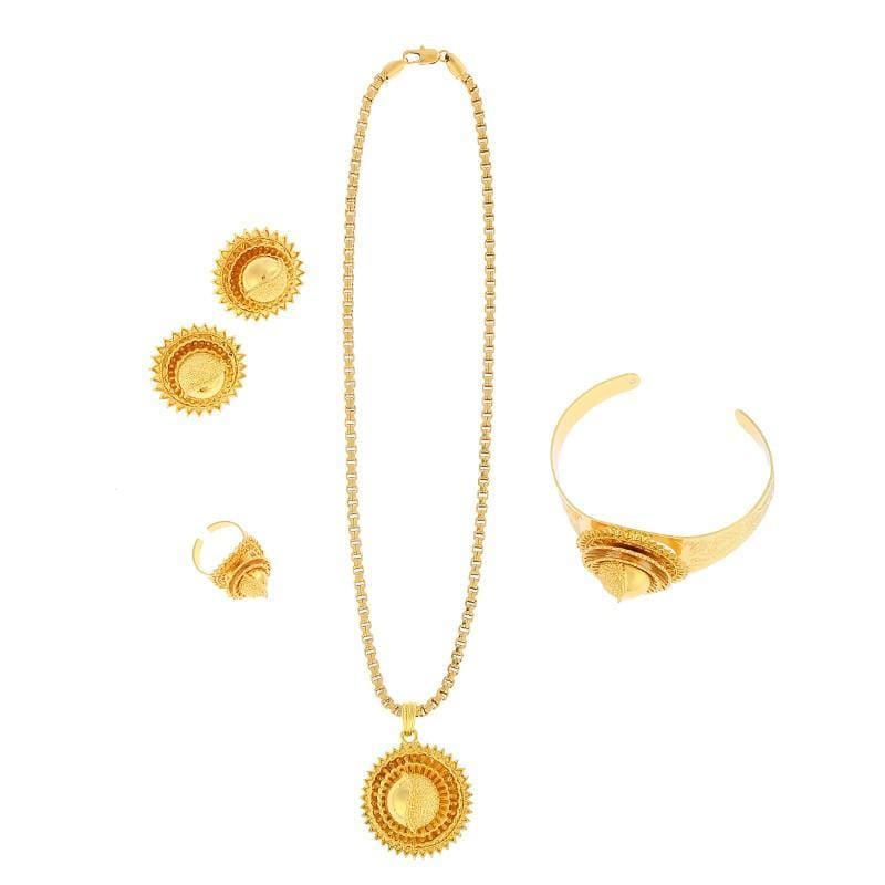 Almaz Eritrean bridal jewelry - Ethiopian Traditional Dress