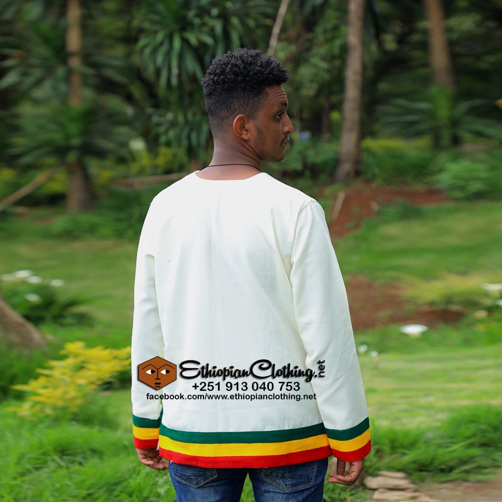 Aman Ethiopian men tshirt - Ethiopian Traditional Dress