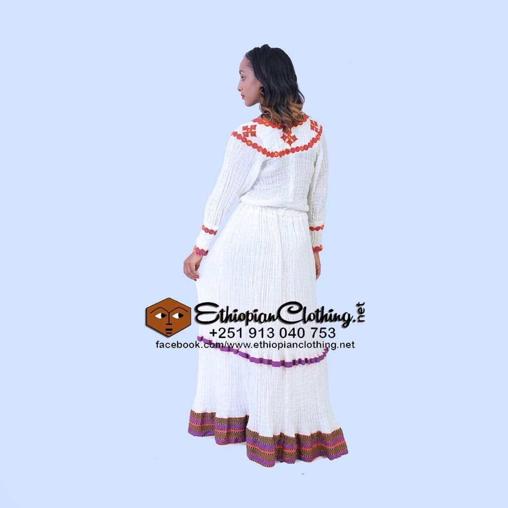 Asmarina Zuria - Ethiopian Traditional Dress