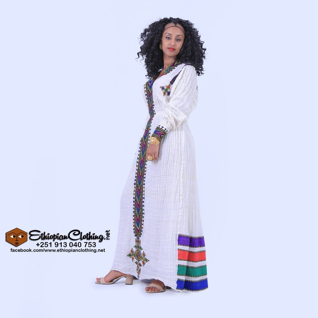 Axum traditional zuria - Ethiopian Traditional Dress