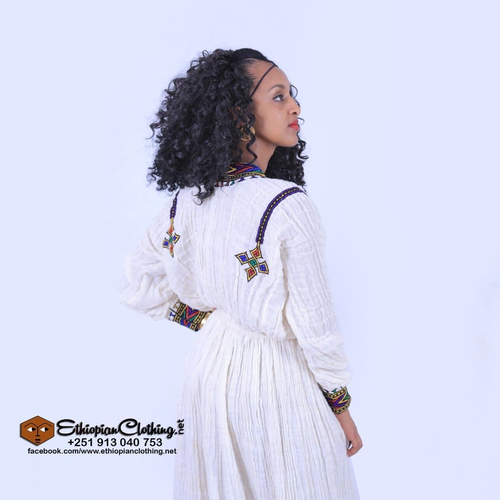 Axum traditional zuria - Ethiopian Traditional Dress