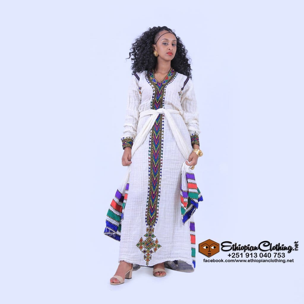 Axum traditional zuria - Ethiopian Traditional Dress