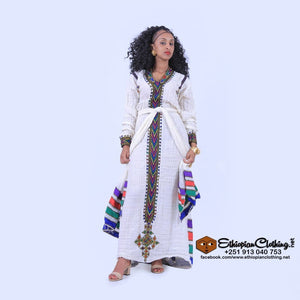 Axum traditional zuria - Ethiopian Traditional Dress