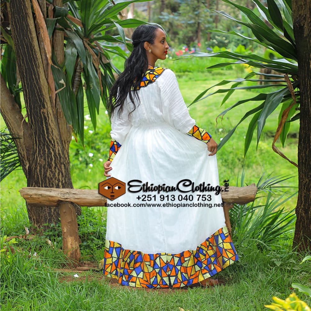 Dehab habesha dress - Ethiopian Traditional Dress