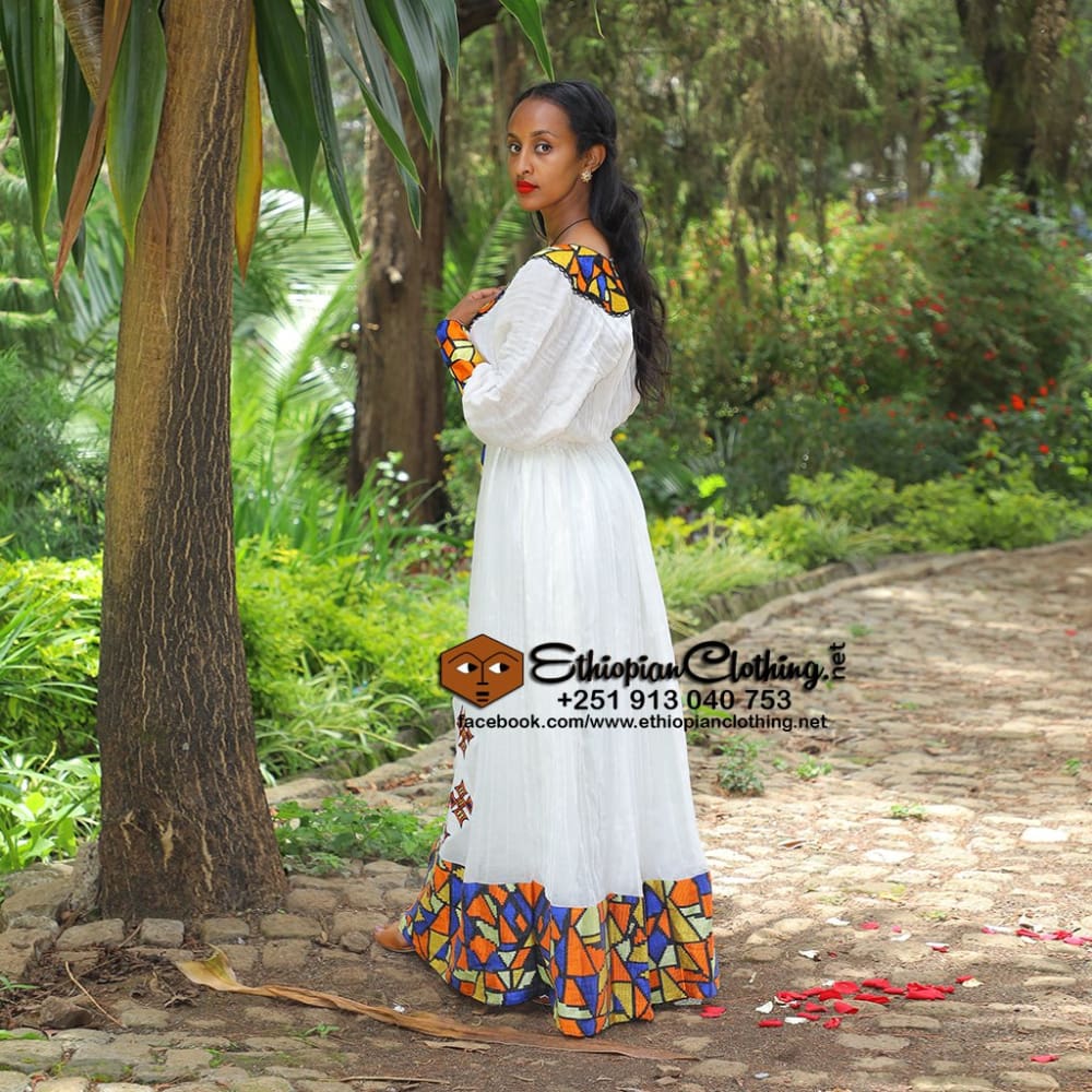 Dehab habesha dress - Ethiopian Traditional Dress