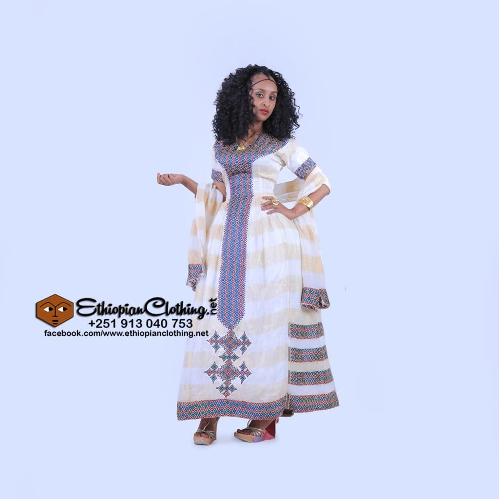 Elda Ethiopian wedding dress - Ethiopian Traditional Dress