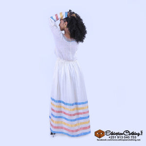 Enku Ethiopian traditional cloth - Ethiopian Traditional Dress