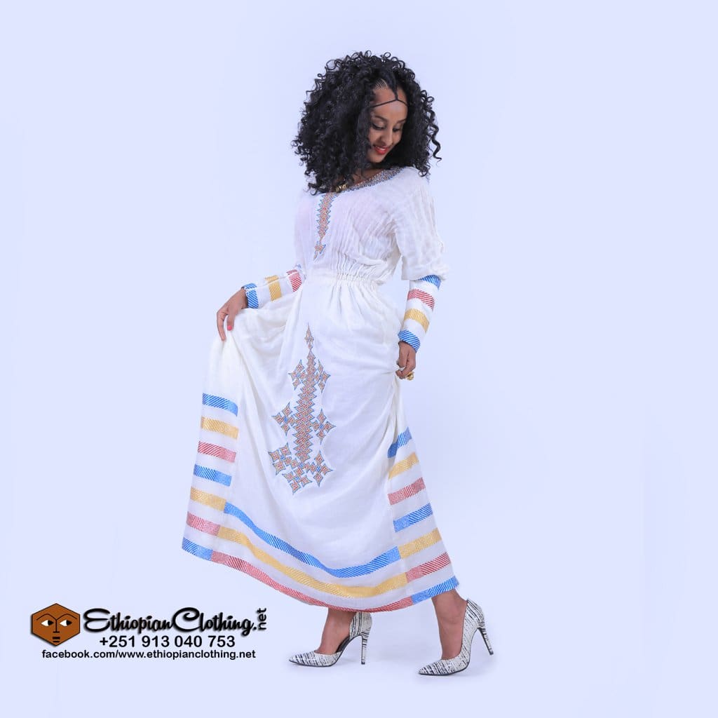 Enku Ethiopian traditional cloth - Ethiopian Traditional Dress