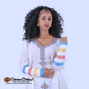 Enku Ethiopian traditional cloth - Ethiopian Traditional Dress