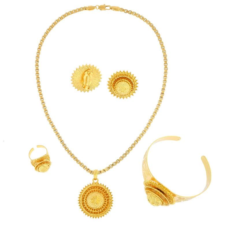 Enqu Ethiopian Wedding Jewelry - Ethiopian Traditional Dress