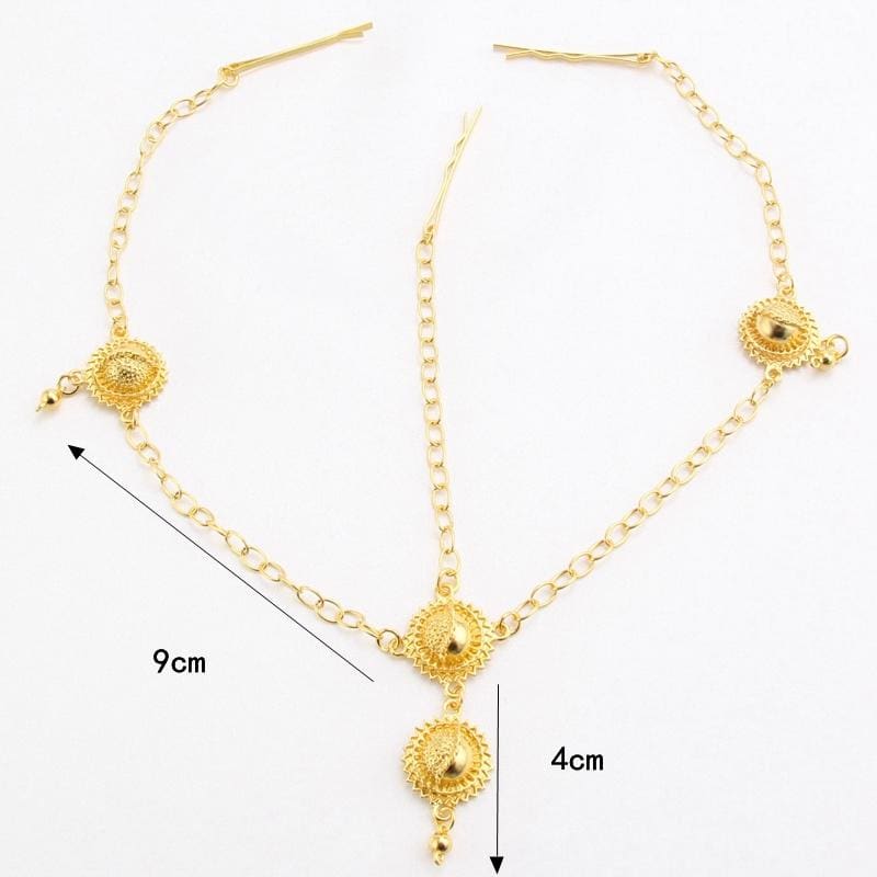 Ethiopian, Eritrea Wedding head set - Ethiopian Traditional Dress