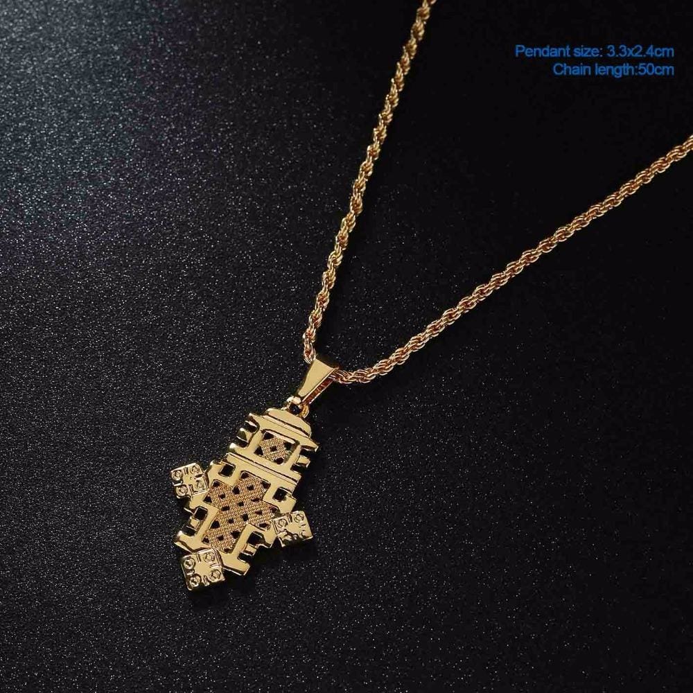 Ethiopian Jewelry Sets Coptic Crosses - Ethiopian Traditional Dress