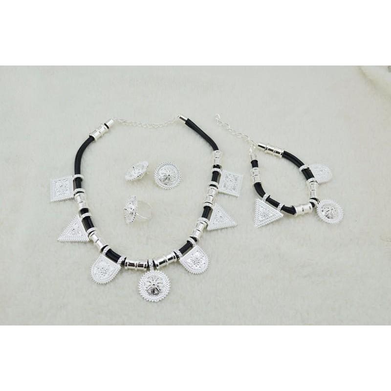 Ethiopian Jewelry Sets Silver - Ethiopian Traditional Dress