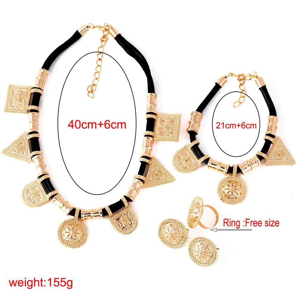 Ethiopian Jewelry Sets Silver - Ethiopian Traditional Dress