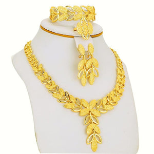 Ethiopian/Eritrea/Habesha Leaves Chokers - Ethiopian Traditional Dress