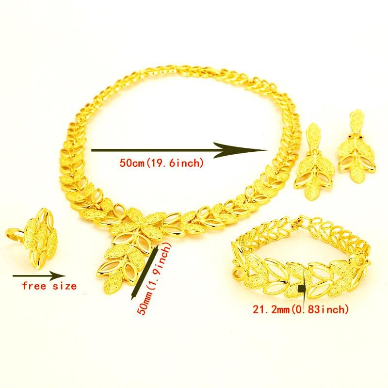 Ethiopian/Eritrea/Habesha Leaves Chokers - Ethiopian Traditional Dress