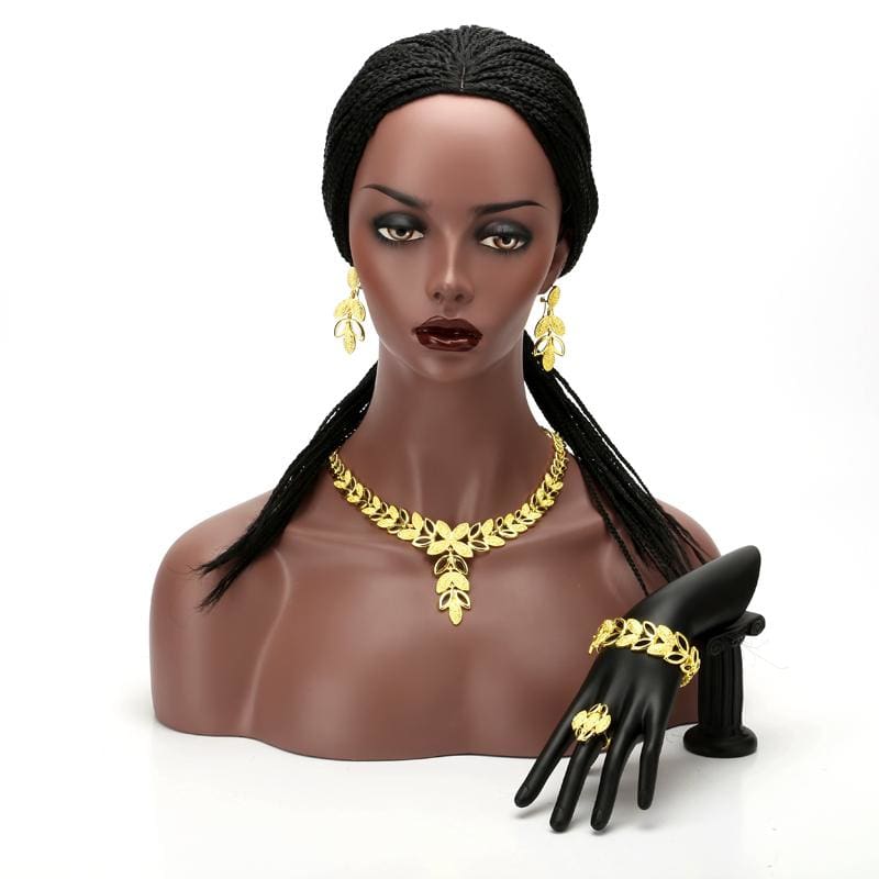 Ethiopian/Eritrea/Habesha Leaves Chokers - Ethiopian Traditional Dress