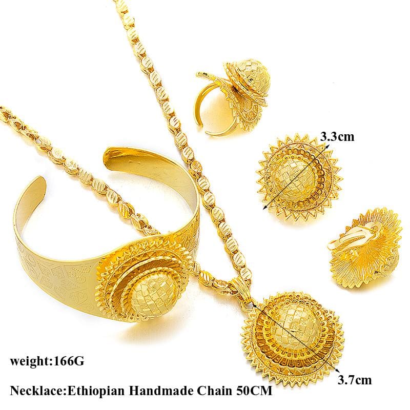 Fnan Eritrean Jewelry - Ethiopian Traditional Dress