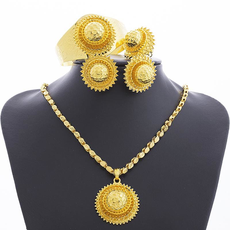 Fnan Eritrean Jewelry - Ethiopian Traditional Dress