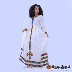 Genet Ethiopian Church Dress - Ethiopian Traditional Dress