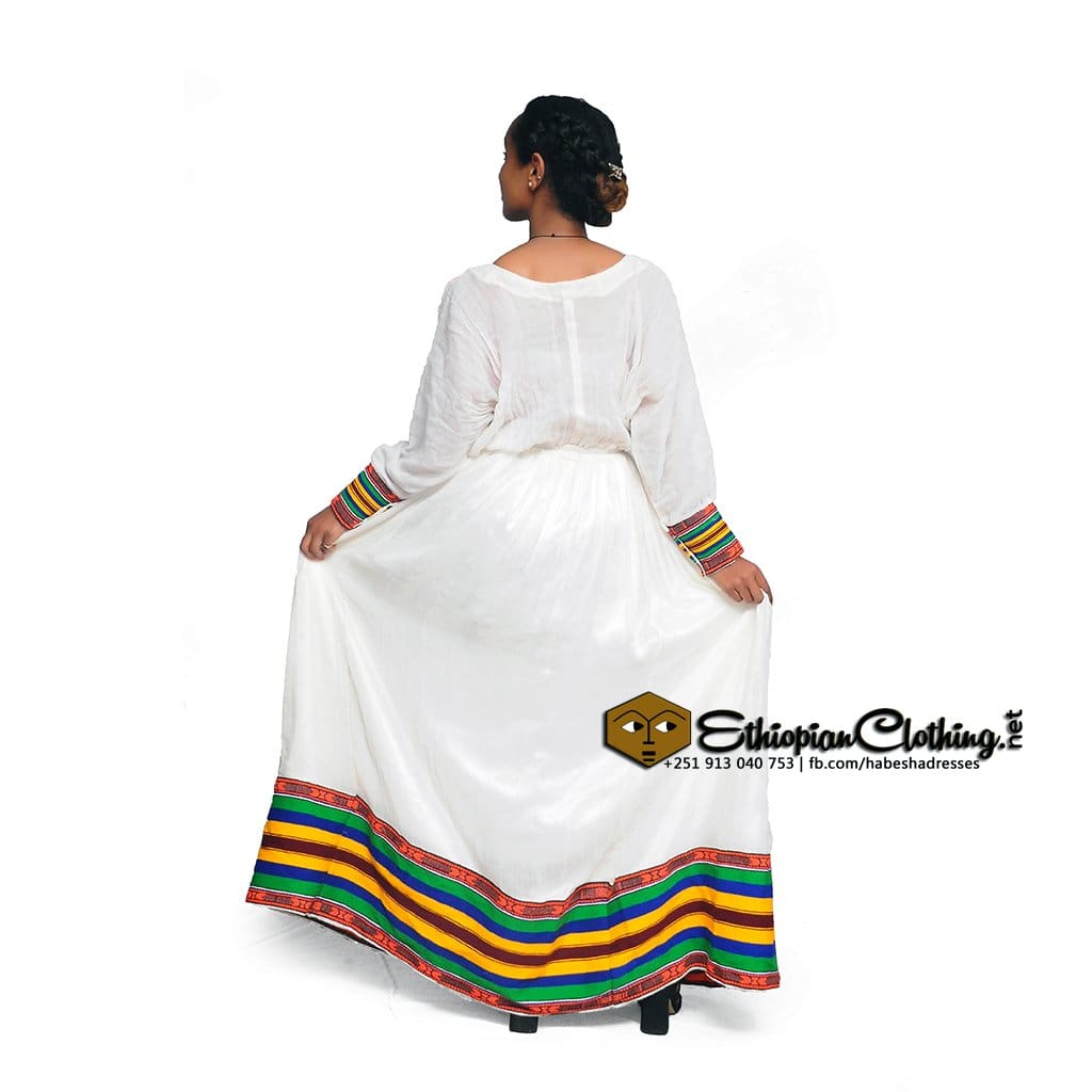 Hawi Habesha kemis - Ethiopian Traditional Dress