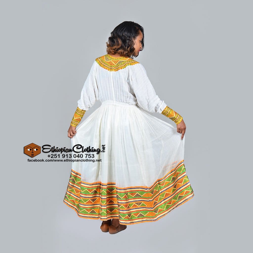 Hemen Traditional Habesha Dress - Ethiopian Traditional Dress