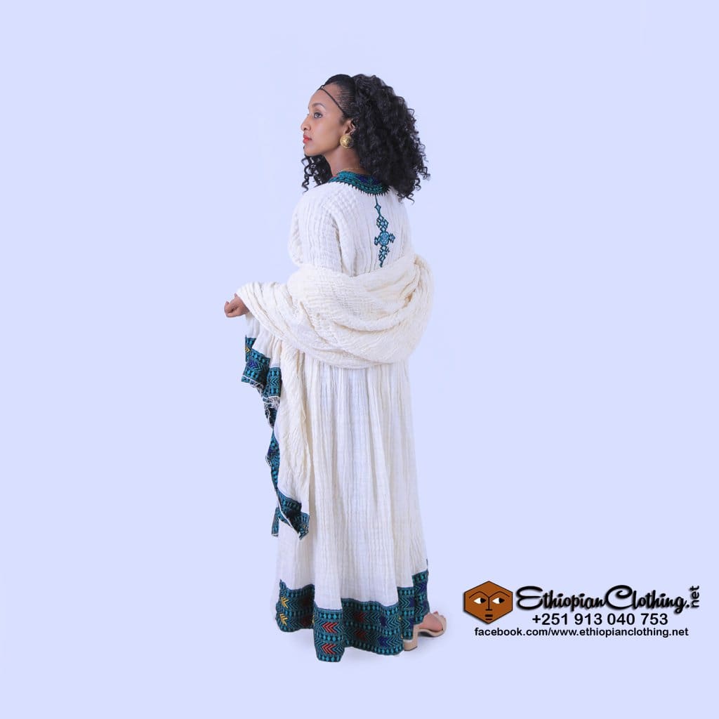 Hiwi Axum telfi - Ethiopian Traditional Dress