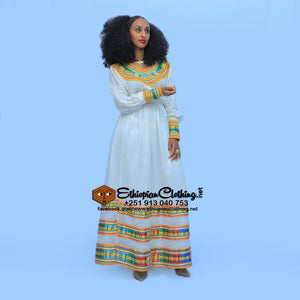 Jegol Ethiopian Dress - Ethiopian Traditional Dress