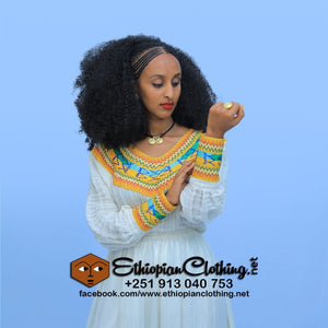 Jegol Ethiopian Dress - Ethiopian Traditional Dress