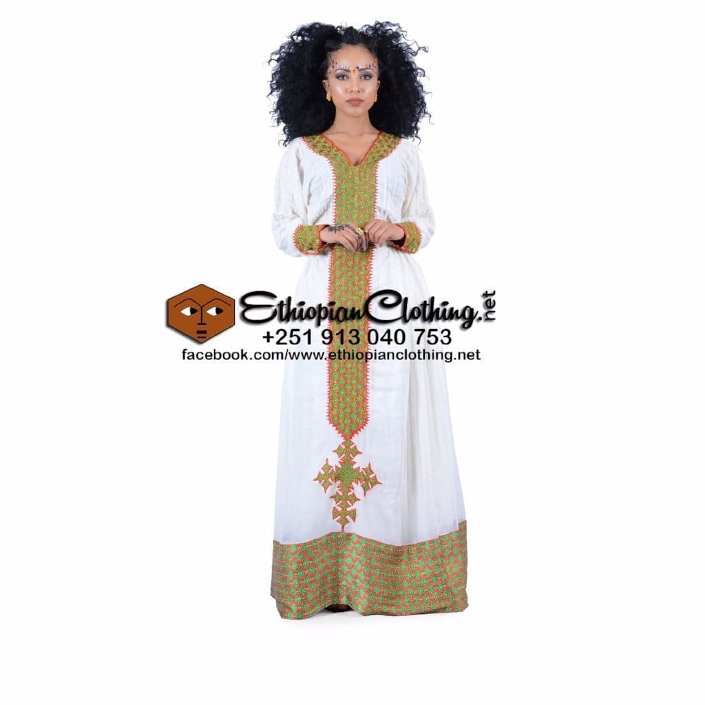 Jimma Ethiopian Dress - Ethiopian Traditional Dress