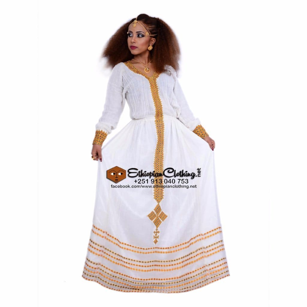 Keremela Menen Telf - Ethiopian Traditional Dress