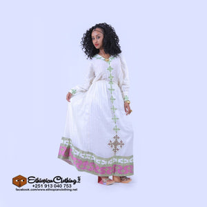 Meskel Ethiopian Church cloth - Ethiopian Traditional Dress