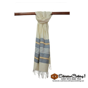Mizan Ethiopian Scarf - Ethiopian Traditional Dress