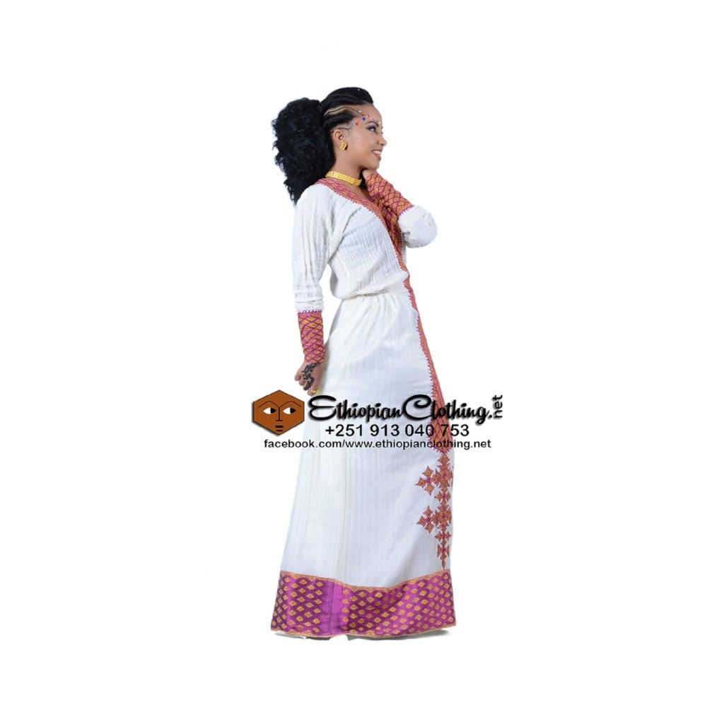 Mota Habesha Kemis - Ethiopian Traditional Dress