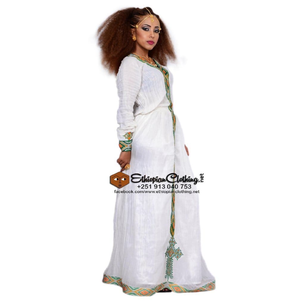 Munit Habesha Dress - Ethiopian Traditional Dress