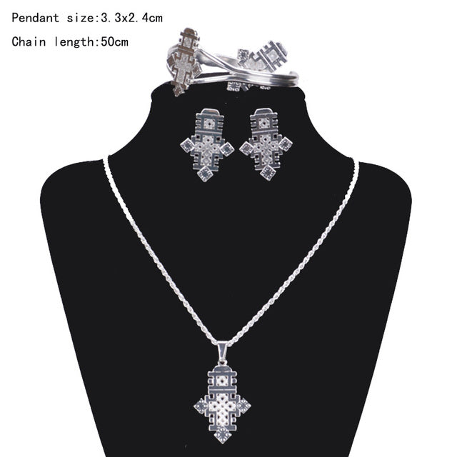 Ethiopian Jewelry Sets - Ethiopian Traditional Dress