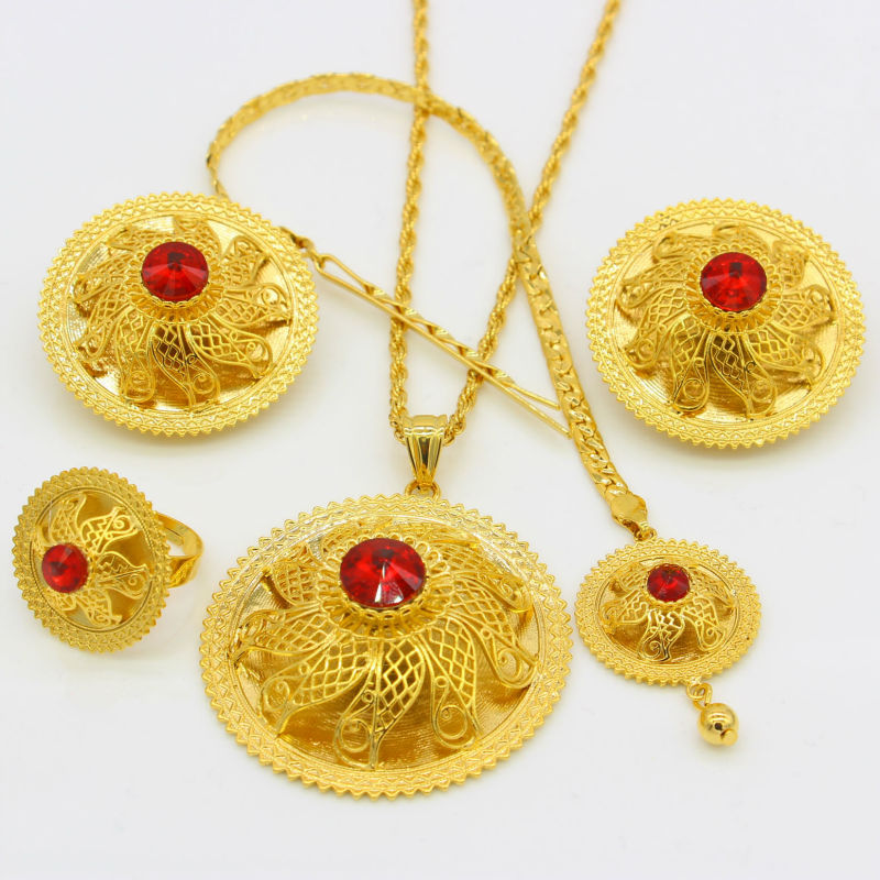 Ethiopian Wedding Jewelry Sets - Ethiopian Traditional Dress