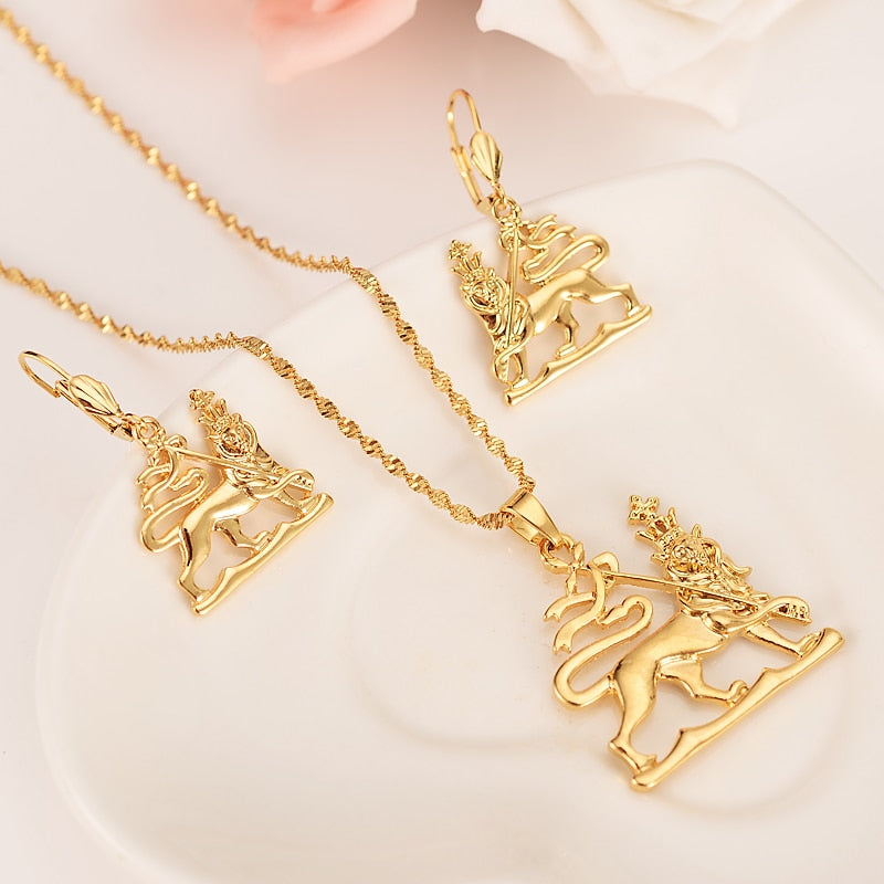 New Ethiopian Lion of Judah jewellery - Ethiopian Traditional Dress