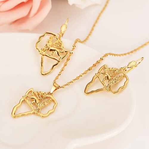 New Ethiopian Lion of Judah jewellery - Ethiopian Traditional Dress