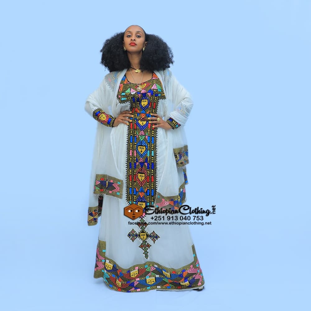 Queen of Sheba Traditional dress - Ethiopian Traditional Dress