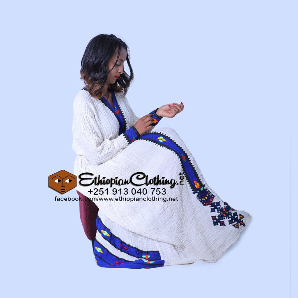 Rediet Habesha Kemis - Ethiopian Traditional Dress