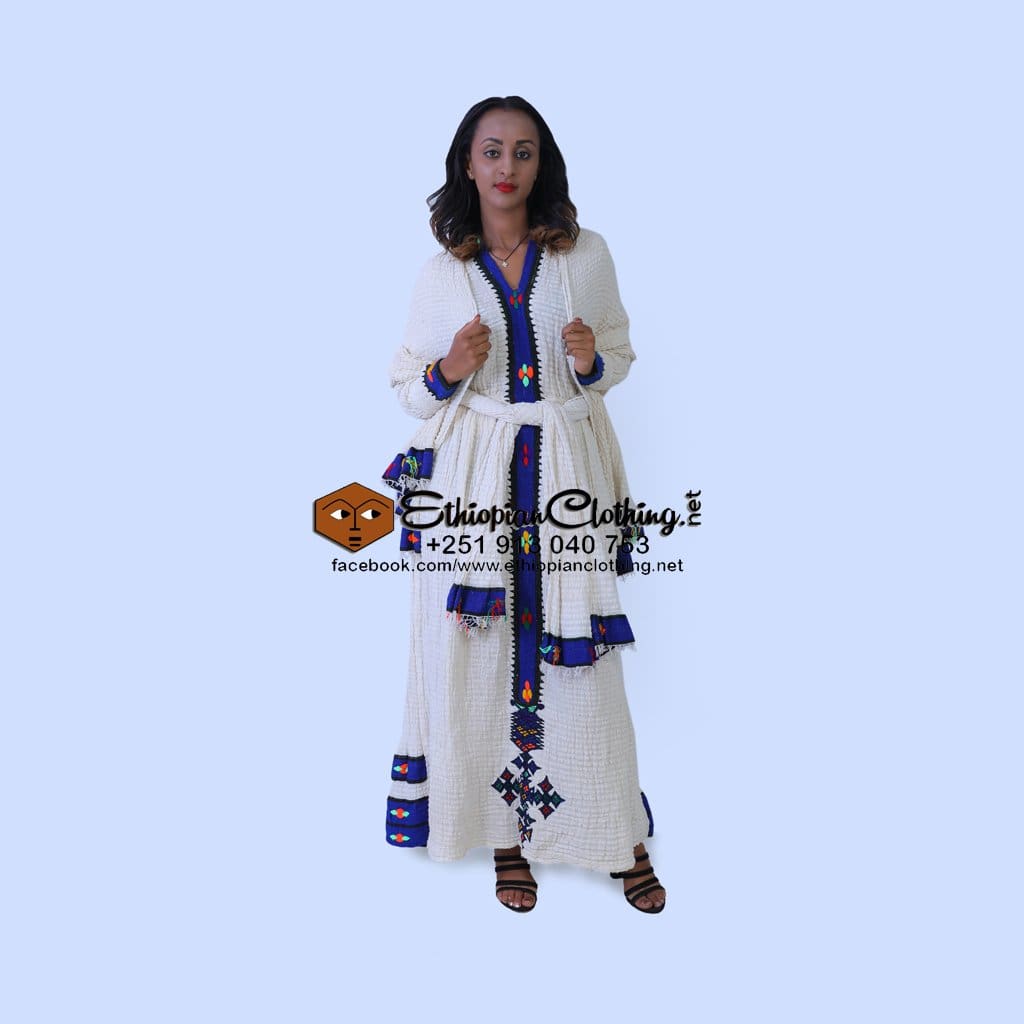 Rediet Habesha Kemis - Ethiopian Traditional Dress