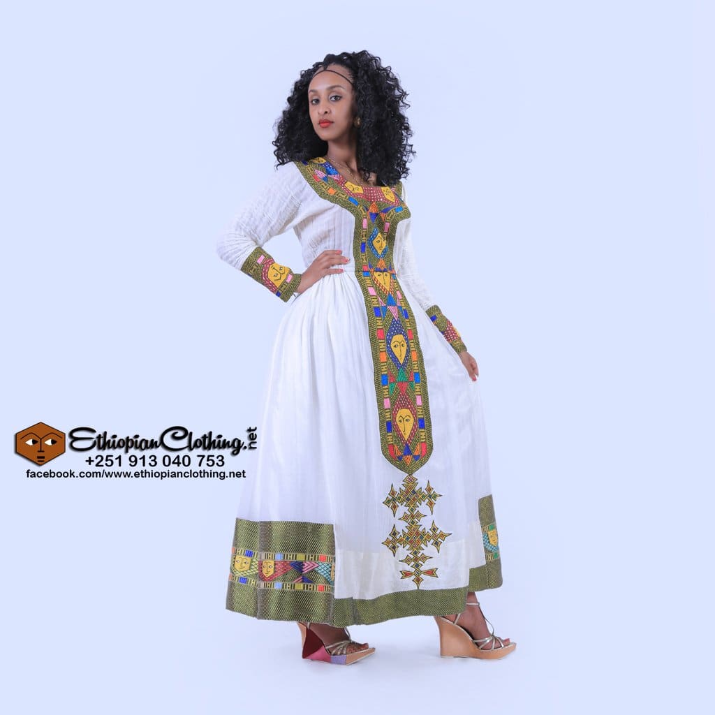 Saba Habesha Kemis - Ethiopian Traditional Dress