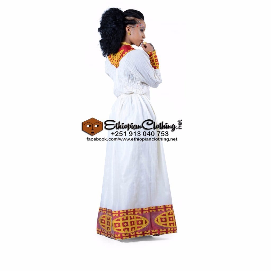 Sara Ethiopian Dress - Ethiopian Traditional Dress