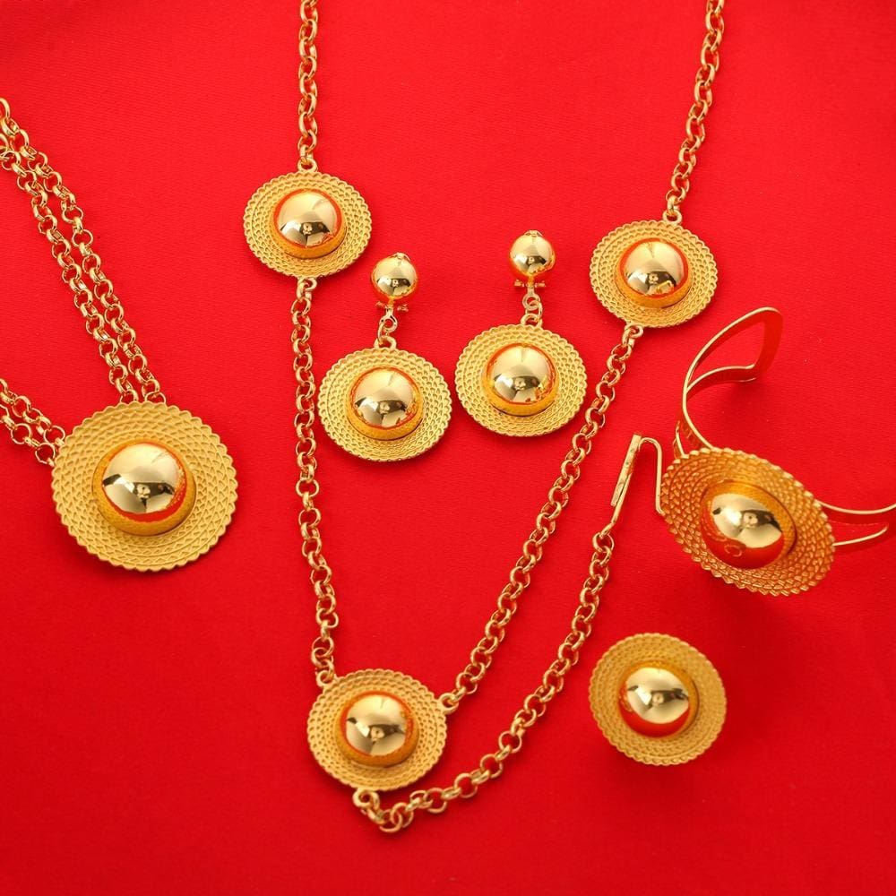 Shakiso Wedding Eritrea Ethiopia Jewelry - Ethiopian Traditional Dress