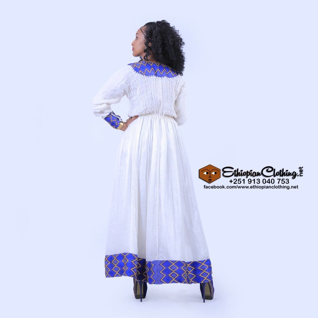 Timrin Eritrean Zuria - Ethiopian Traditional Dress