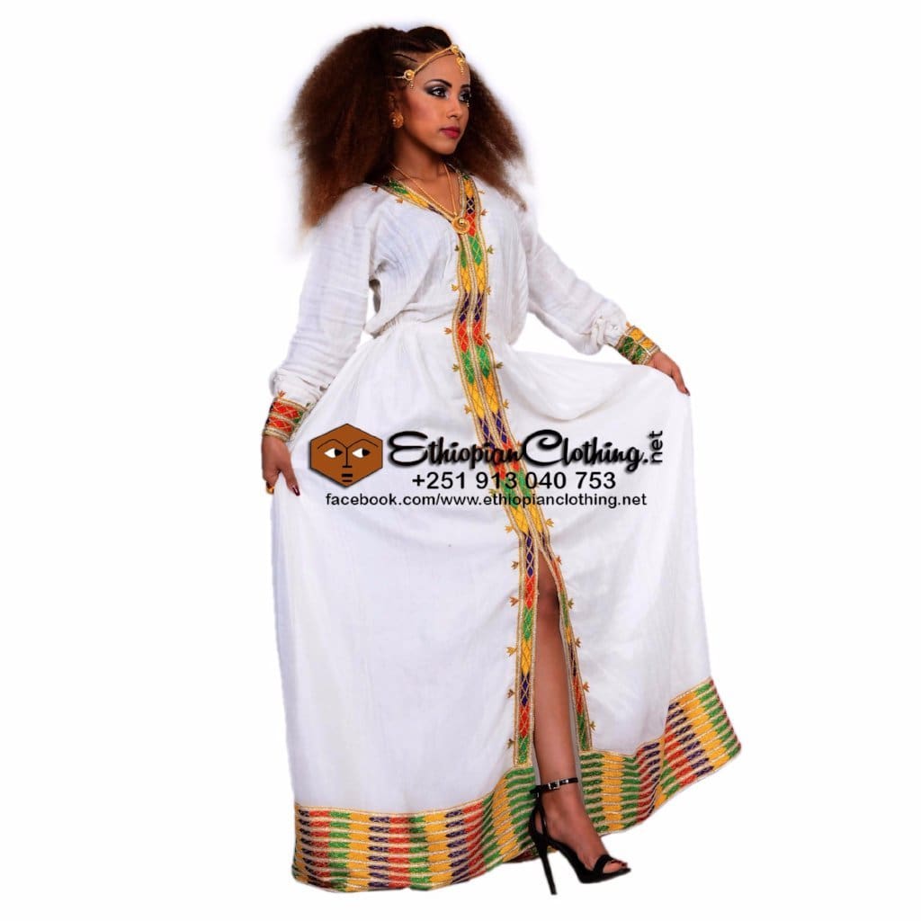 Zaf Menen Telf - Ethiopian Traditional Dress