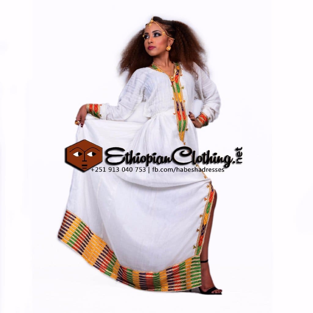 Zaf Menen Telf - Ethiopian Traditional Dress
